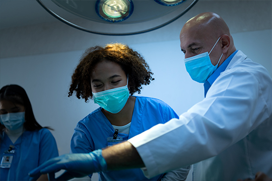Healthcare background