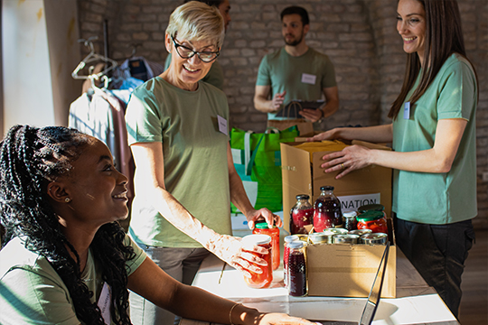 Non-Profit background